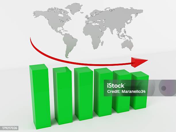 Gráfico De Negocios Foto de stock y más banco de imágenes de Adivinación - Adivinación, Ahorros, Cifras financieras