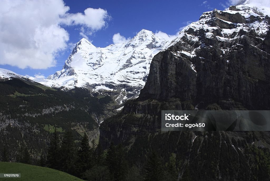 A Suíça - Royalty-free Alpes Europeus Foto de stock