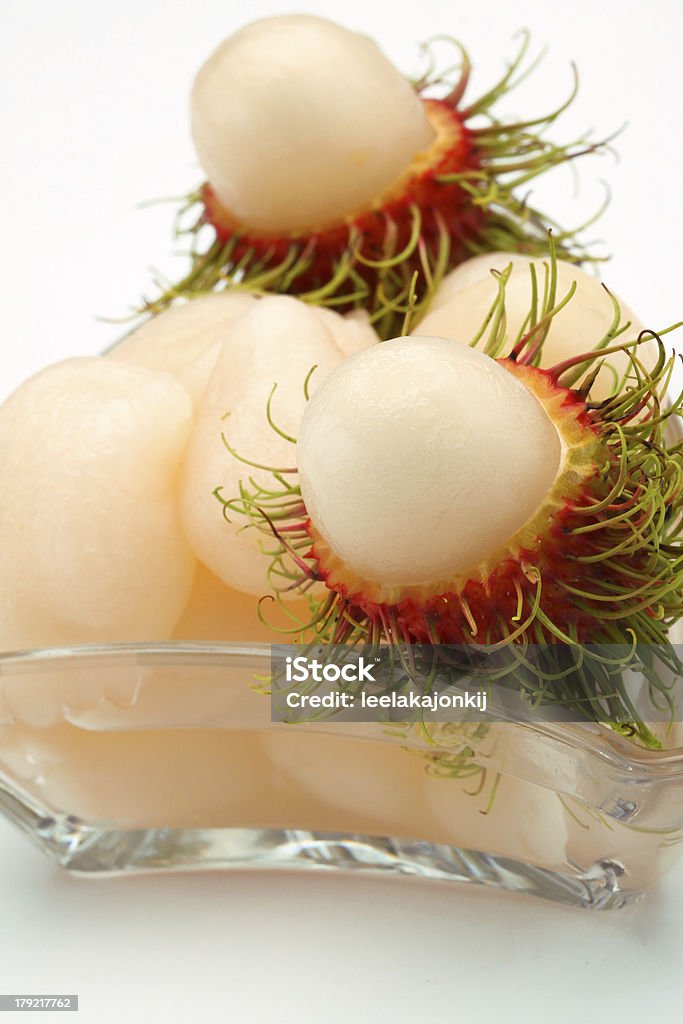 Rambutan, Asia frutta, Thailandia Dolce alla frutta. - Foto stock royalty-free di Agricoltura