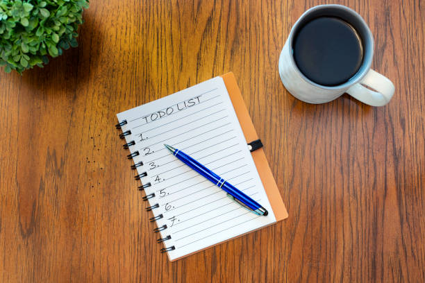 istock open notepad with pen with cup of coffee. 1792181137