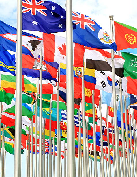istock Canada Brazil Argentina and world flags 179221295
