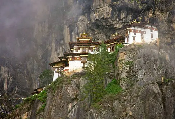 Photo of Famous Tiger's Nest Monastery (Taktsang Palphug), Bhutan