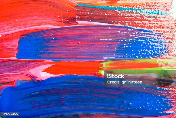 Foto de Arte Abstrata De Fundo Fundo Pintado À Mão Sem Feita e mais fotos de stock de Abstrato