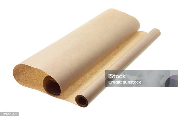 Brown Wrapping Paper Stock Photo - Download Image Now - Brown Paper, Rolled  Up, Paper Scroll - iStock