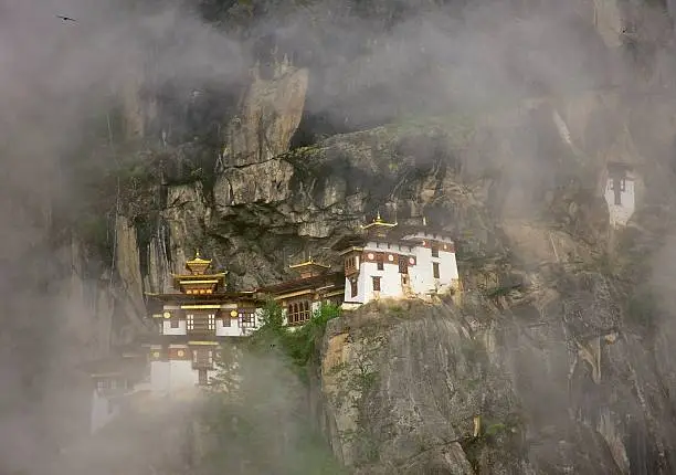 Photo of Famous Tiger's Nest Monastery (Taktsang Palphug), Bhutan