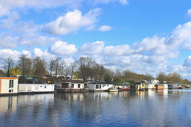 istock Houseboats in Gorinchem. Netherlands 179225875