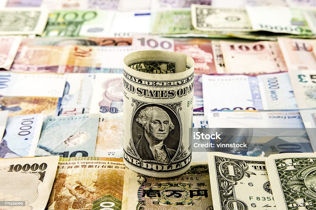 Währung Papier - Lizenzfrei Bankgeschäft Stock-Foto