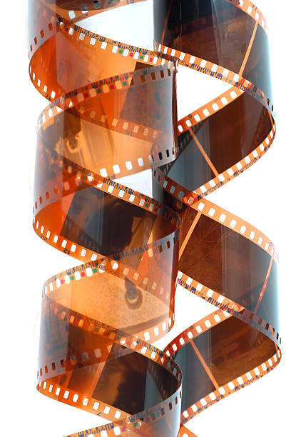 istock Old color negative film 179227320