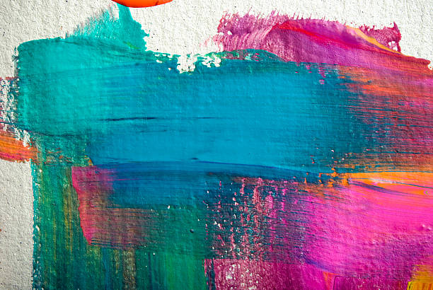 istock Abstract art backgrounds. Hand-painted background. SELF MADE. 179227365