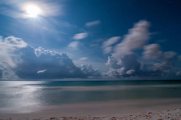 istock night scene at the beach 179227726