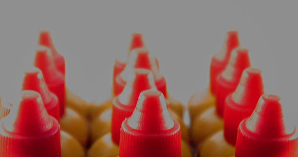 istock Closed up red medicine bottle 179227902