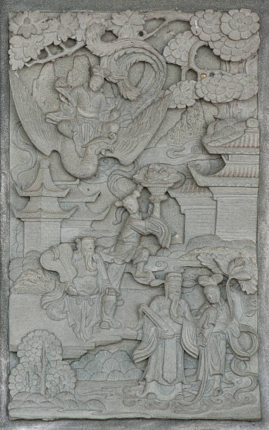 istock Chinese temple carving 179228009