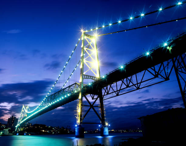 Hercílio Luz Bridge, Florianópolis, Santa Catarina, Brazil