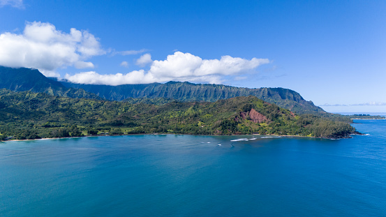 Island of Kauai in Hawaii