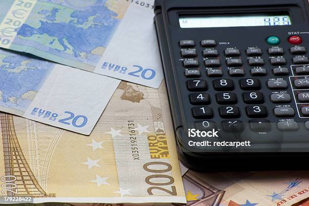 Europäischer Banknoten Mit Finanziellen Honorarberechnung Stockfoto und mehr Bilder von Bankgeschäft