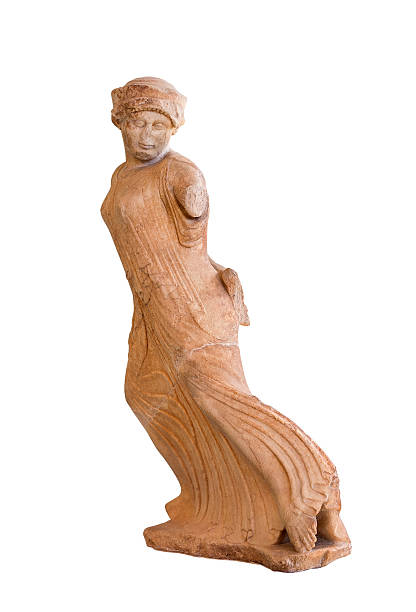istock Fleeing maiden ancient Greek statuette from Eleusis (490 BC) 179228956