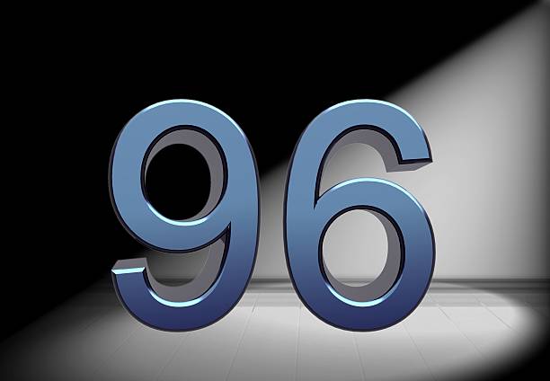 96 96 three dimensional shape theatrical performance 80 plus years number stock pictures, royalty-free photos & images