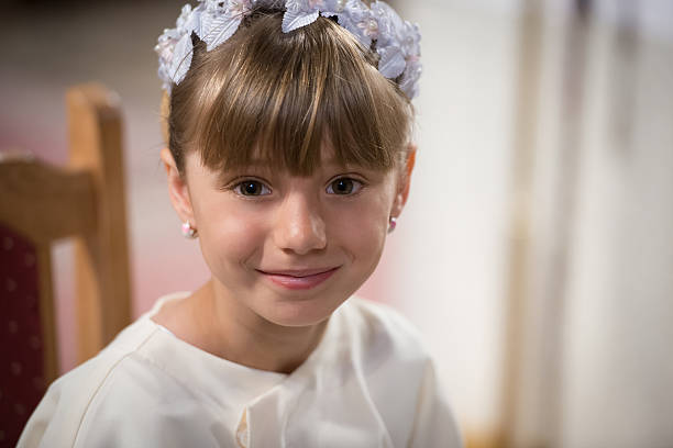 First Communion girl