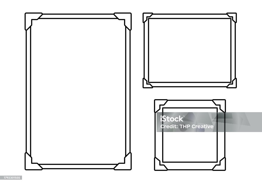 Photo Corder's Photo Corners Vector Stock Illustration - Download Image Now - At The ...