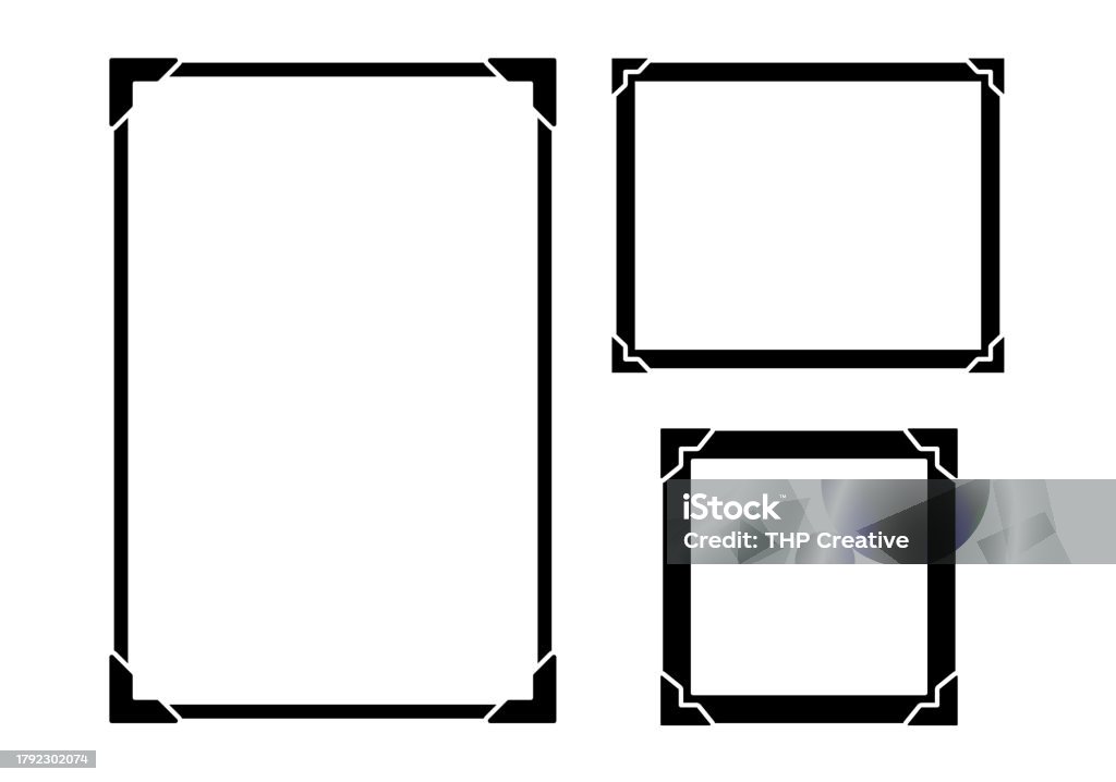 Photo Corder's Photo Corners Vector Stock Illustration - Download Image Now - Photo ...