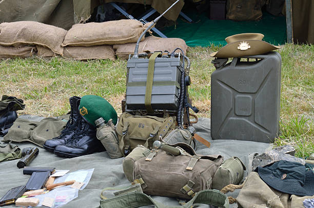 istock Australian army camp equipment 179230451