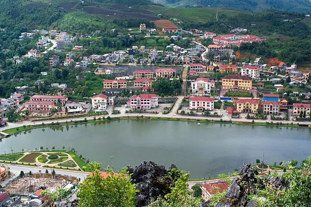 istock Top view of Sapa, Vietnam 179231967