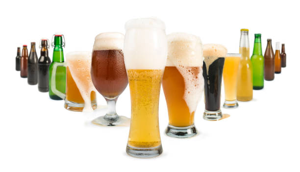 istock Mug filled with beer and bottles 179232319
