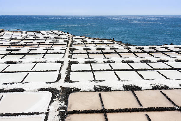 istock Salt extraction at La Palma, Canary Islands 179232359