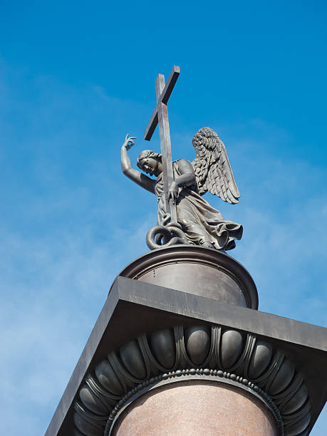 istock Alexander Column on Palace Square in St. Petersburg 179233336