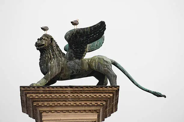 Photo of San Marco winged lion