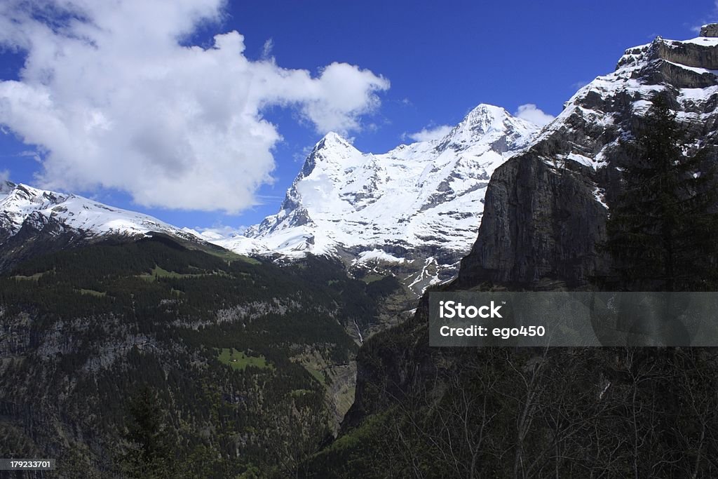 Alpes suizos - Foto de stock de Acantilado libre de derechos