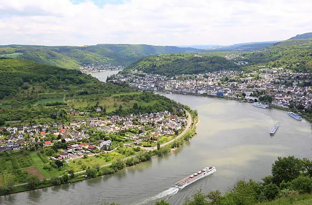 Boppard is a town in the Rhein-Hunsrück-Kreis (district) in Rhineland-Palatinate, Germany, lying in the Rhine Gorge, a UNESCO World Heritage Site.