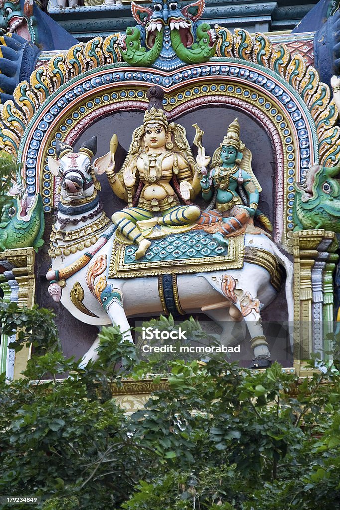 Shiva Parvathi On Nandi Stock Photo - Download Image Now - Arranging, Asia,  Culture of India - iStock