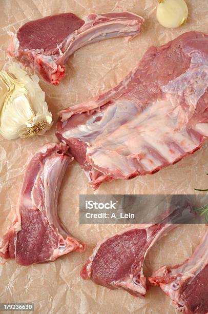 Carne Di Agnello - Fotografie stock e altre immagini di Agnello - Carne - Agnello - Carne, Carne, Carne rossa