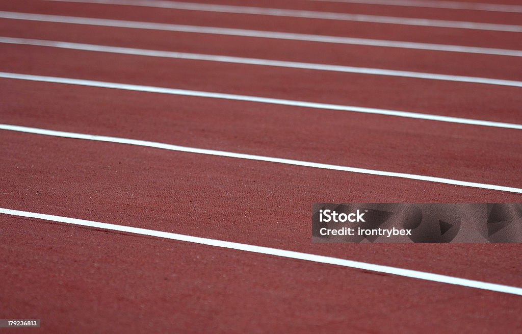 Pista di atletica - Foto stock royalty-free di Cerchio