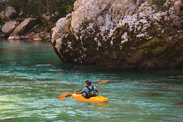 istock Kayaking on the Soca river, Slovenia 179237172