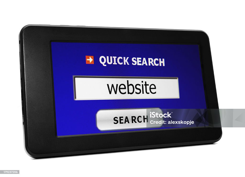 Search for website Achievement Stock Photo