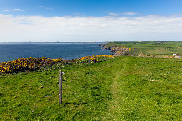 istock Haroldstone Chins from Wales Coast Path St Bride's Bay Pembrokeshire 179239539