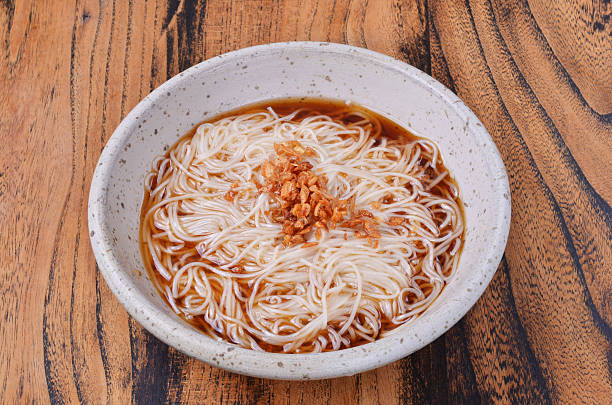 istock Sesame oil thin noodles 179239791
