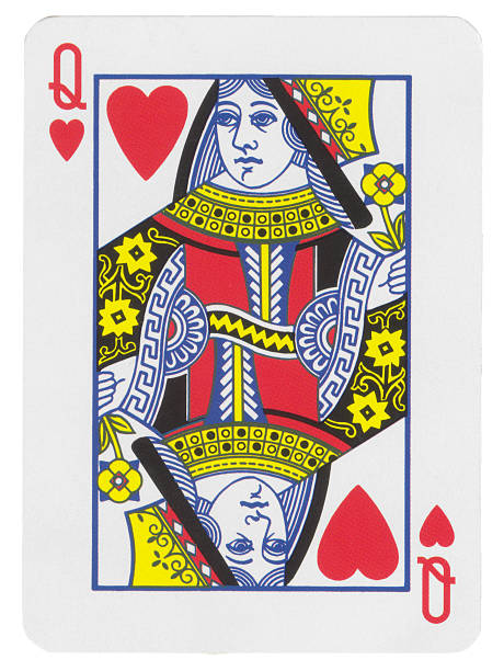 istock Queen of hearts card 179240003