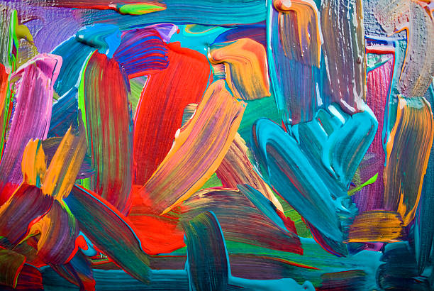 istock Abstract art backgrounds. Hand-painted background. SELF MADE. 179240434