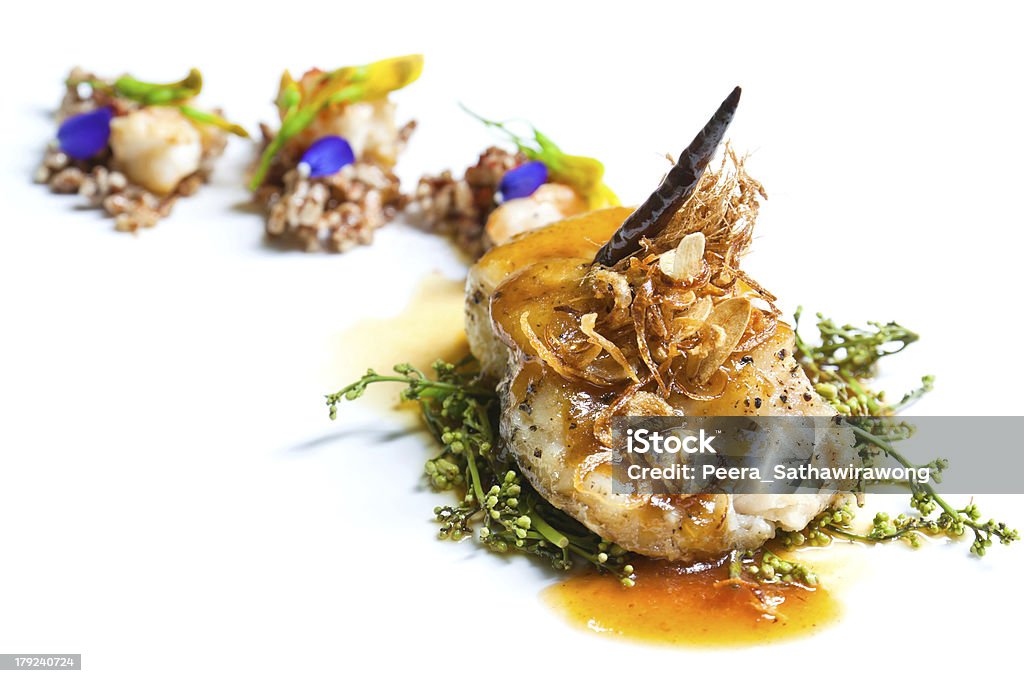 Bistecca di pesce - Foto stock royalty-free di Alimentazione sana