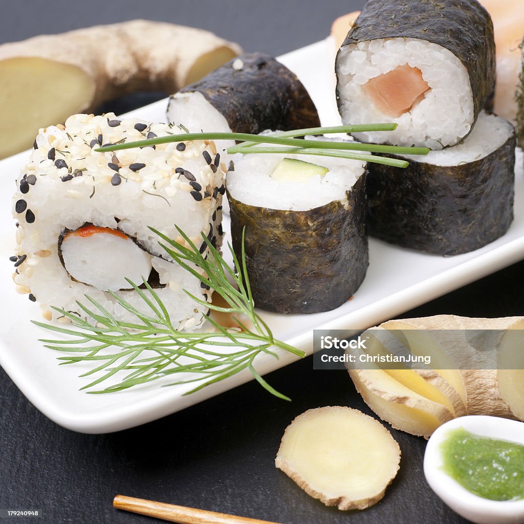 新鮮な寿司 - おかず系のロイヤリティフリーストックフォト