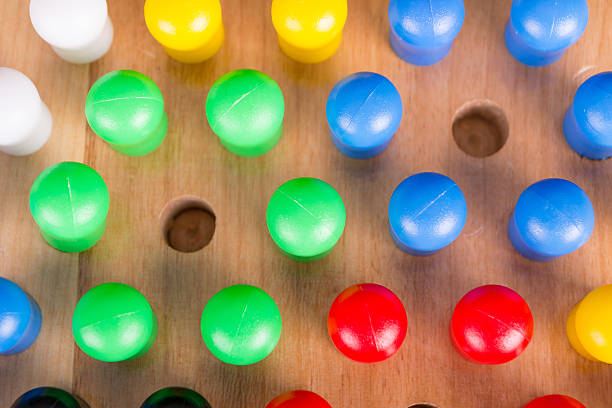 istock chinese checkers wooden board game 179241056