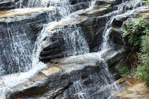 A small waterfall in Chiangmai resort