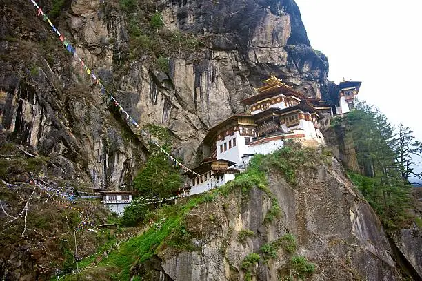 Photo of Famous Tiger's Nest Monastery (Taktsang Palphug), Bhutan