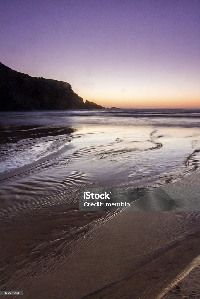 Beautiful beach in Portugal Landscape view of the beautiful beach of Carvalhal near Zambujeira, Portugal. Alentejo Stock Photo