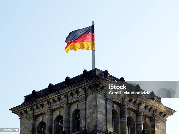 Flaga Niemiec - zdjęcia stockowe i więcej obrazów Bez ludzi - Bez ludzi, Flaga, Flaga Niemiec