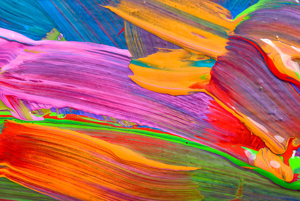 istock Abstract art backgrounds. Hand-painted background. SELF MADE. 179242800