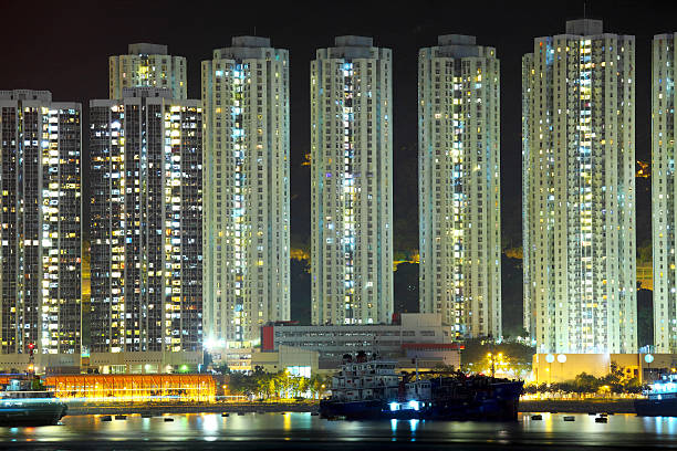 istock apartment building at night 179243351
